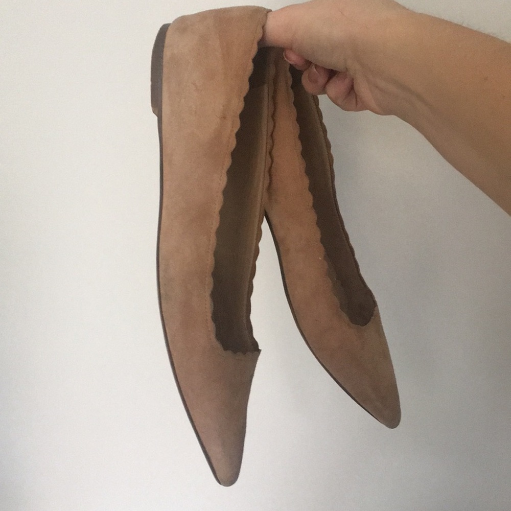 J. Crew Suede Tan flats